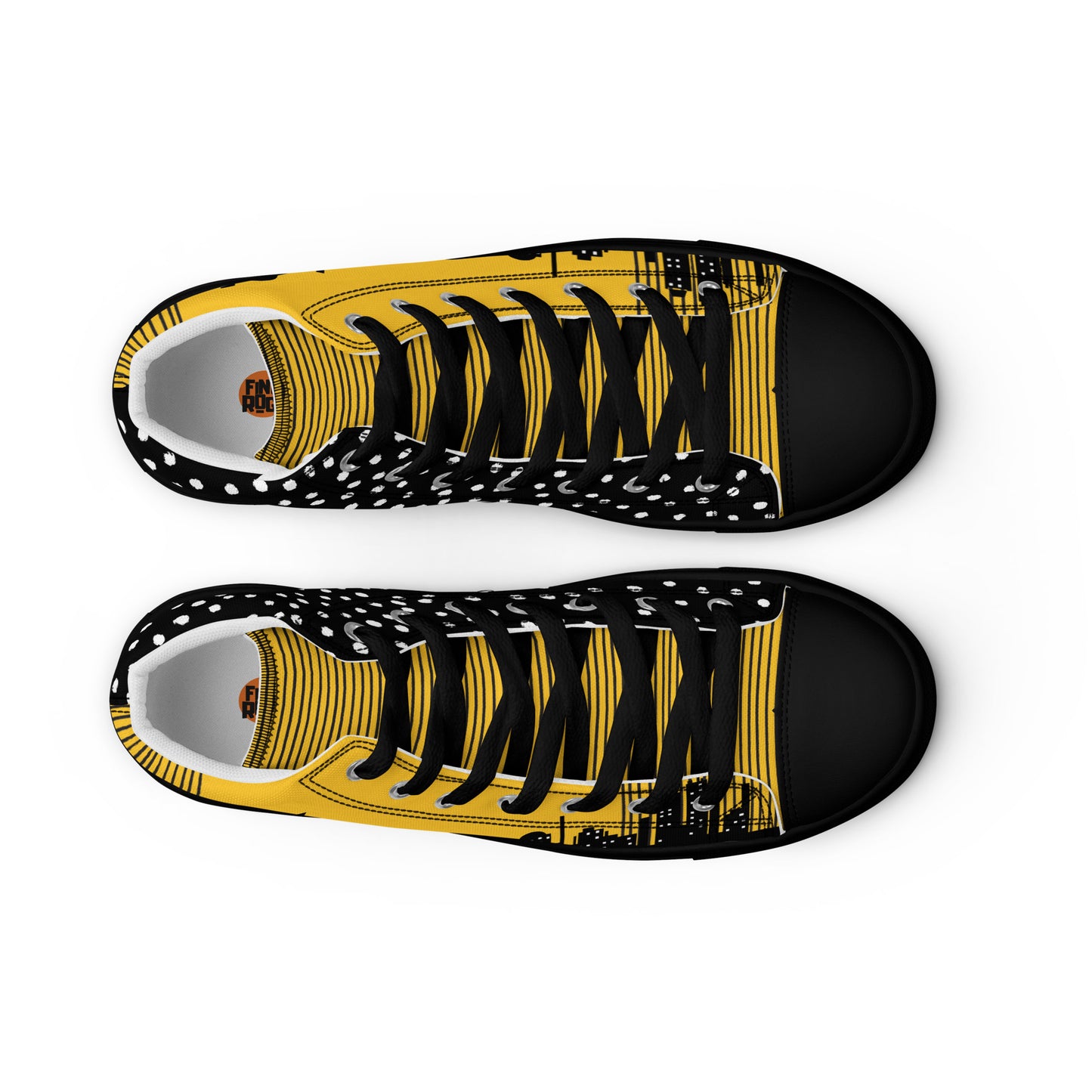 Men’s high top canvas sneakers - City Ignites | 5013