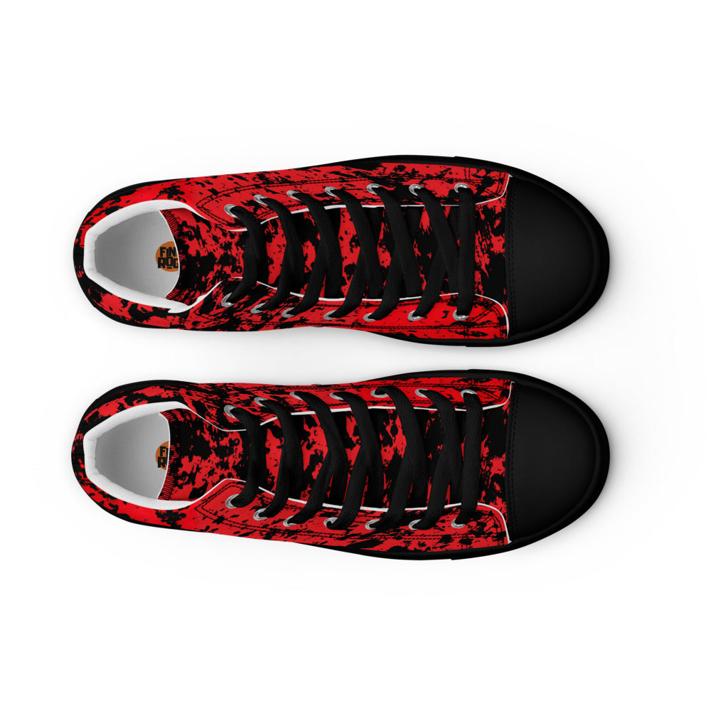 Men’s High Top Canvas Sneakers - Floor Burner | 5017