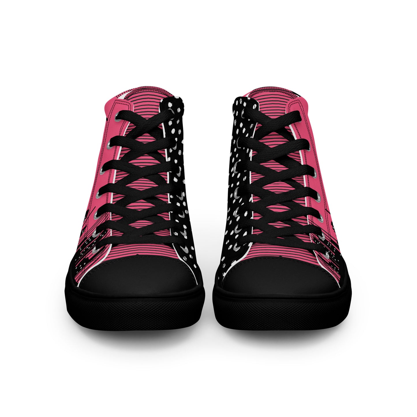 Men’s high top canvas shoes - Hidden Lights out/Nights on | 5016