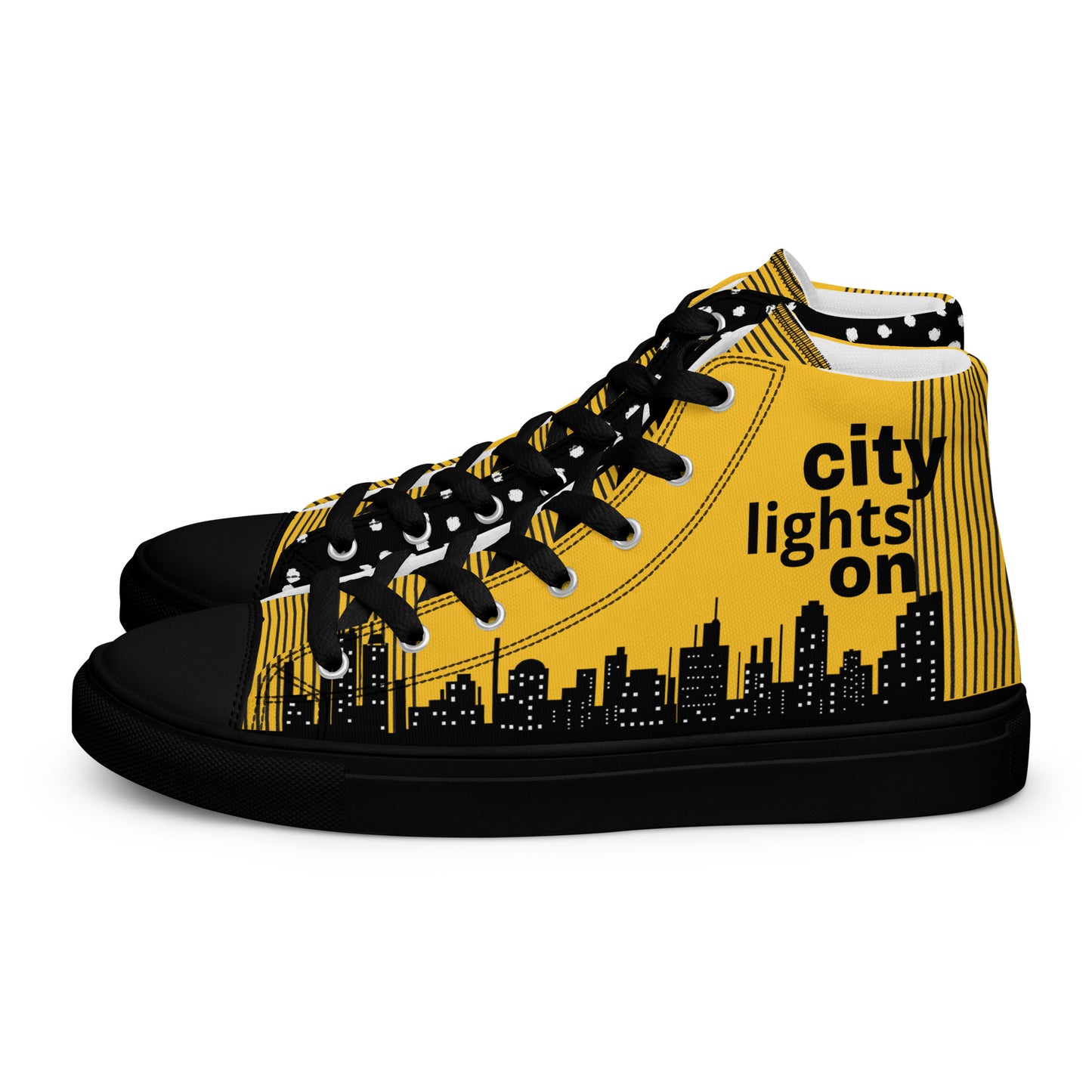 Men’s high top canvas sneakers - City Ignites | 5013