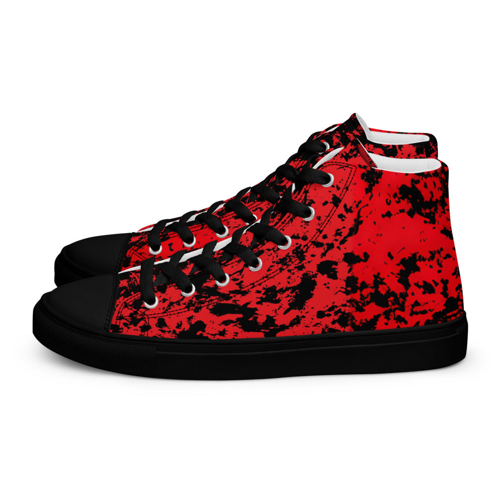 Men’s High Top Canvas Sneakers - Floor Burner | 5017