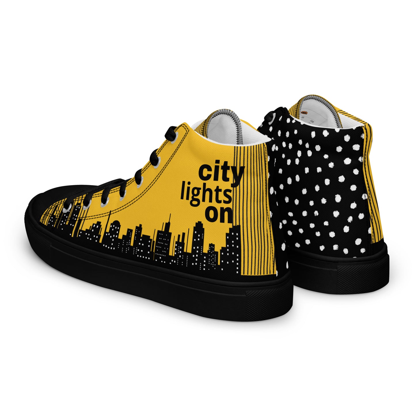 Men’s high top canvas sneakers - City Ignites | 5013