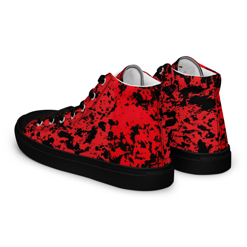 Men’s High Top Canvas Sneakers - Floor Burner | 5017