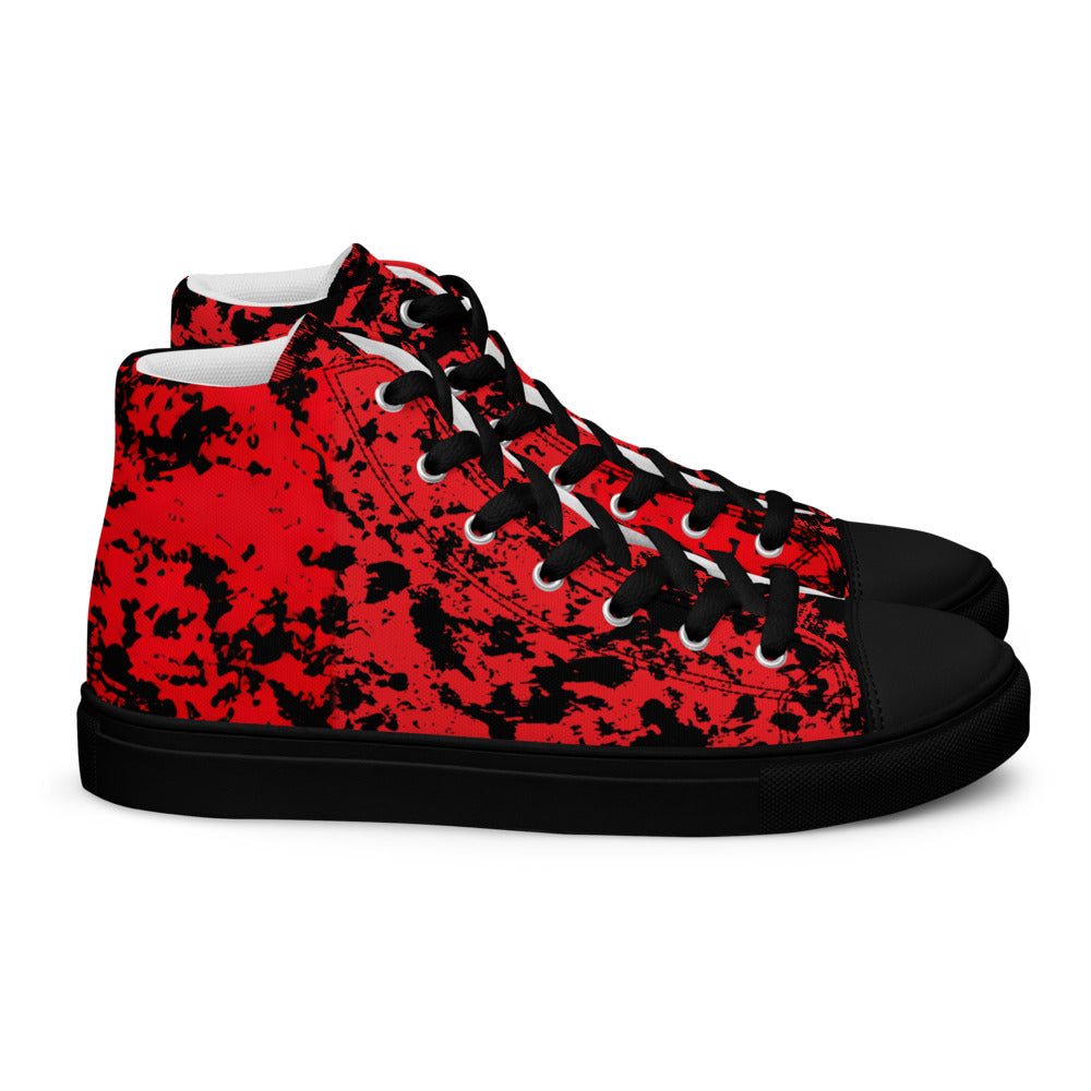 Men’s High Top Canvas Sneakers - Floor Burner | 5017