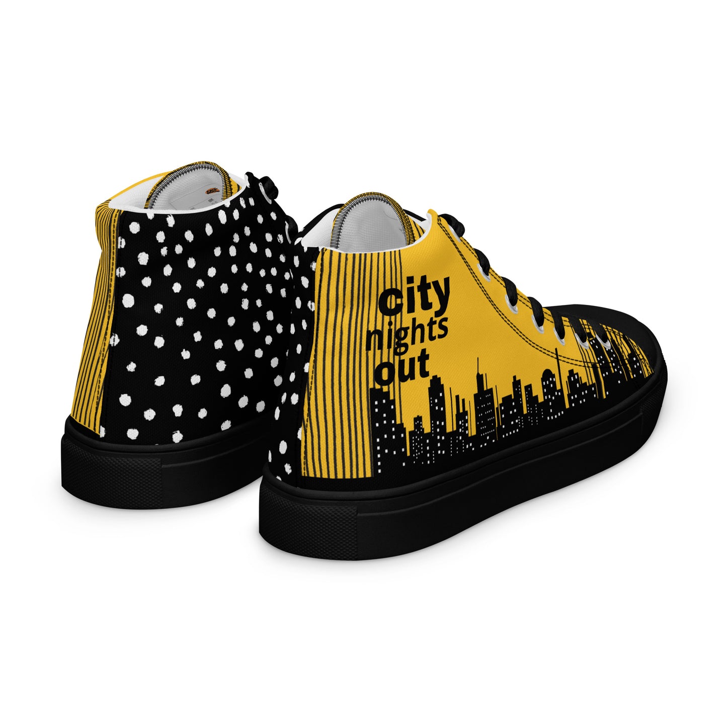 Men’s high top canvas sneakers - City Ignites | 5013