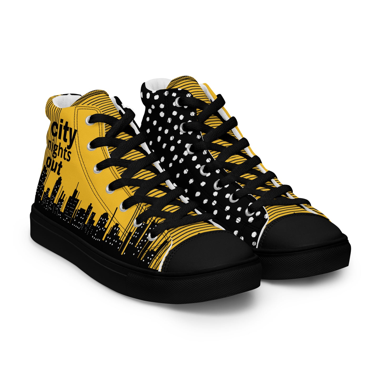 Men’s high top canvas sneakers - City Ignites | 5013