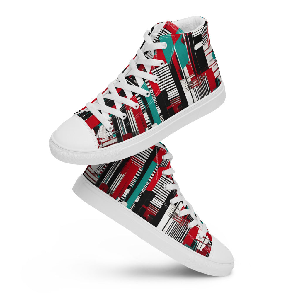 Men’s high top canvas sneakers - City Static | 5005