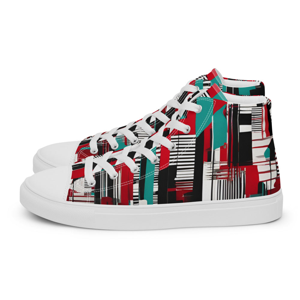 Men’s high top canvas sneakers - City Static | 5005