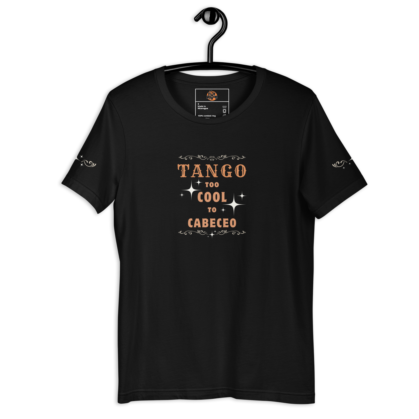 Tango Tshirt, unisex | Too cool to cabeceo | 7011