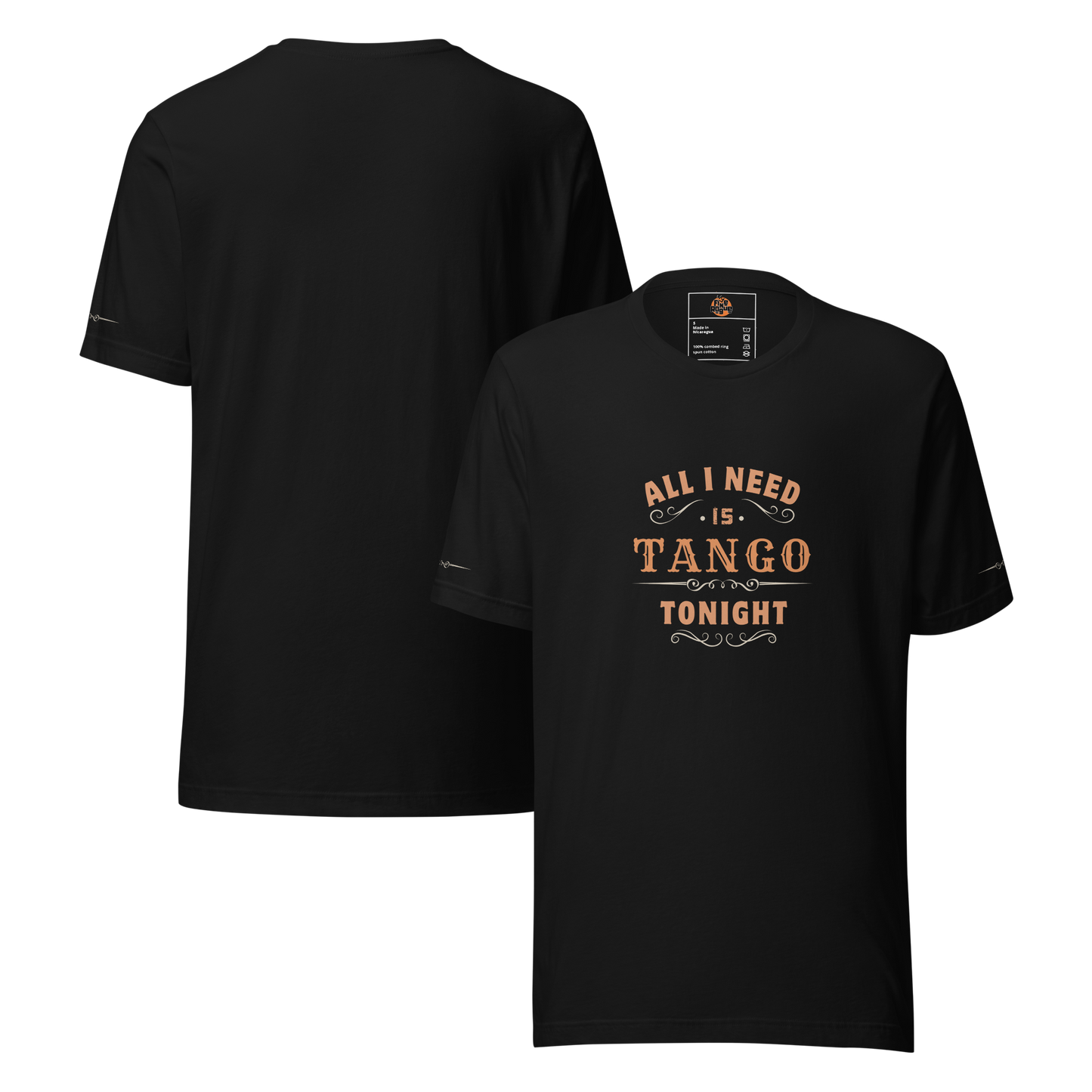 Tango Tshirt, unisex | All I Need | 7009