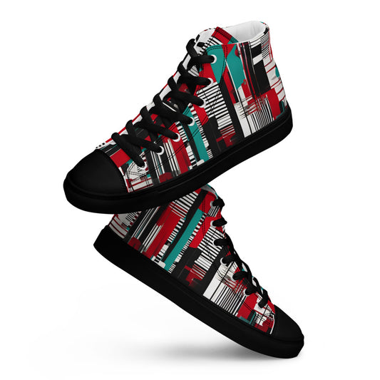 Men’s high top canvas sneakers - City Static | 5005