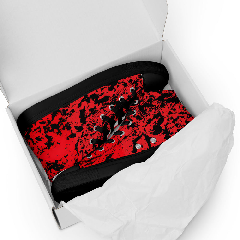 Men’s High Top Canvas Sneakers - Floor Burner | 5017