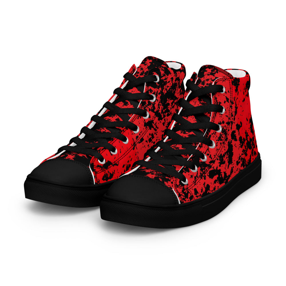 Men’s High Top Canvas Sneakers - Floor Burner | 5017