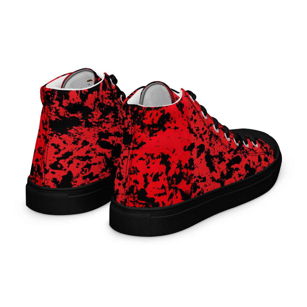 Men’s High Top Canvas Sneakers - Floor Burner | 5017