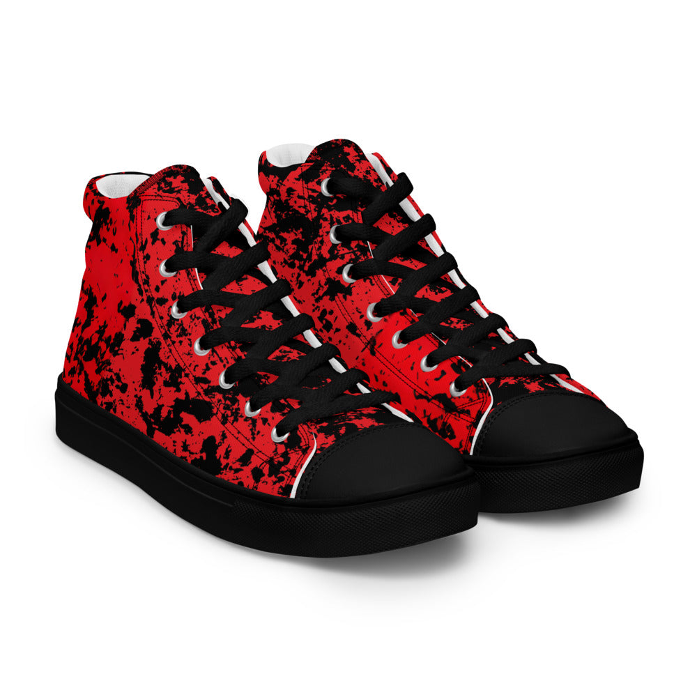 Men’s High Top Canvas Sneakers - Floor Burner | 5017