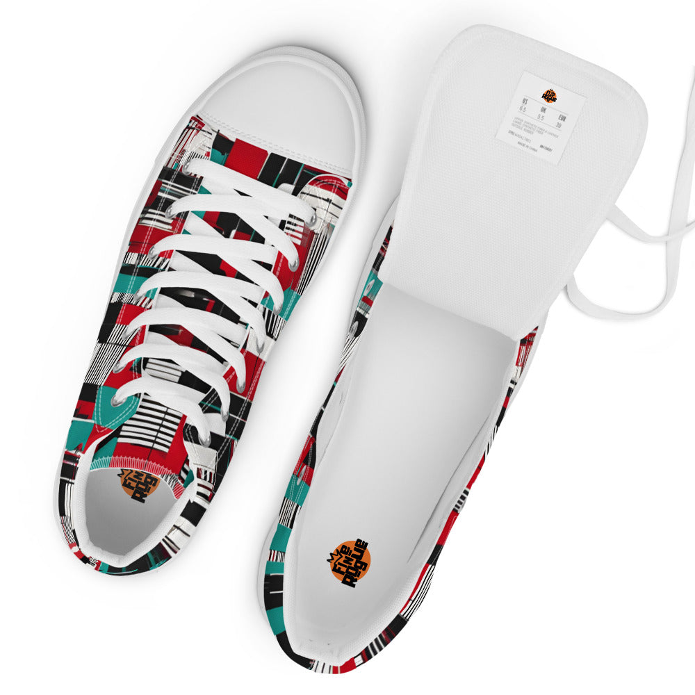 Men’s high top canvas sneakers - City Static | 5005