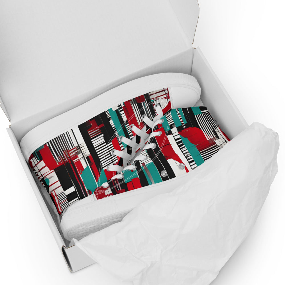 Men’s high top canvas sneakers - City Static | 5005