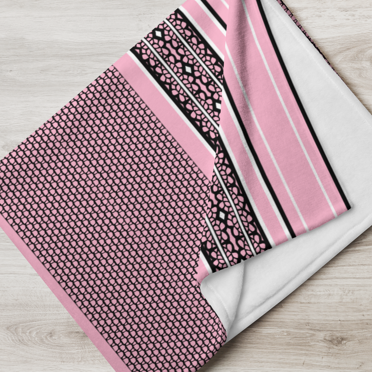 Chic Pink Blanket 50 x 60 inch/127 x 152 cm - 10109