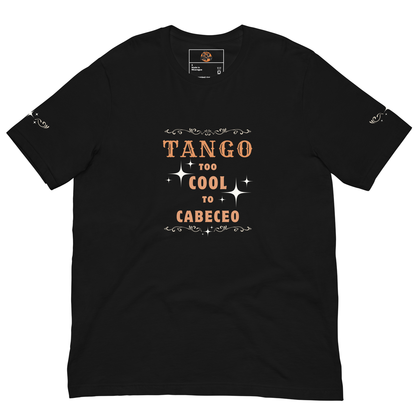 Tango Tshirt, unisex | Too cool to cabeceo | 7011
